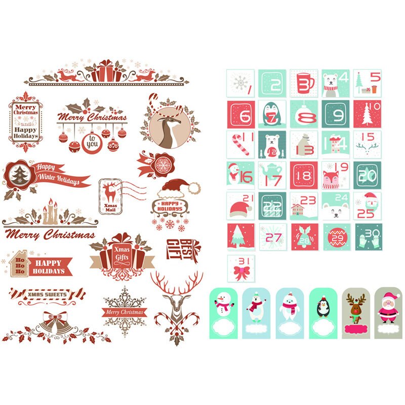 Pegatinas de decoración precortadas coreanas, organizador de escritorio, suministros escolares, accesorios de oficina, 1 Uds.