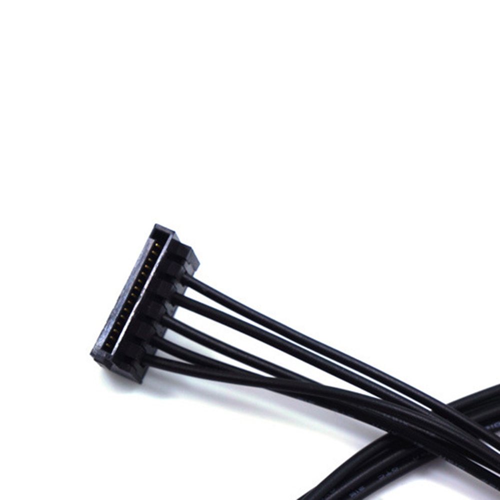 Mini 6 Pin to 2 SATA 15PIn Power Supply Cable for DELL 3250 3268 3650