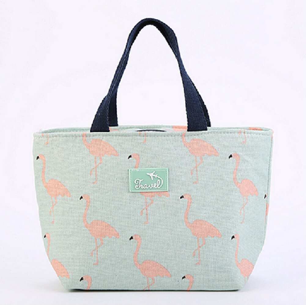 US Large Insulated Lunch Bag Cooler Picnic Travel Food Box Women Tote Carry Bags: F