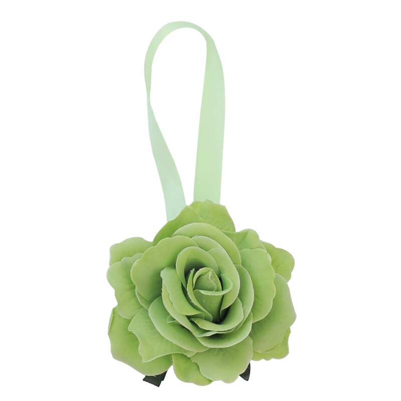 Magnet Vorhang Clips Gebunden Blumen Kreative Pfingstrose Blume Vorhang Schnur Krawatte Wohnkultur Tieback Halfter Vorhang Schnalle: 03