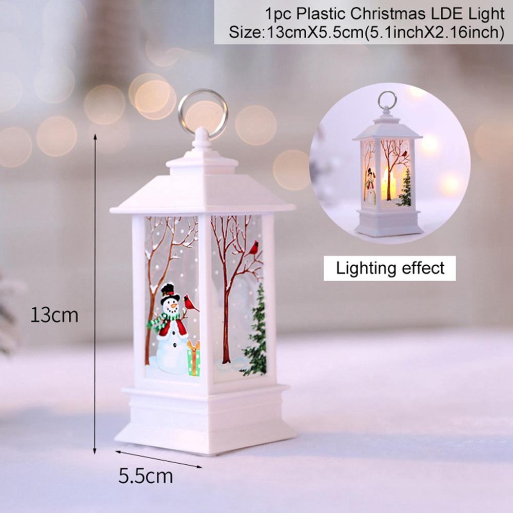 Joulu lumiukko hirvi led valot juna joulupukki hyvää joulukoristeet kotiin joulu natal navidad vuosi: Jouluvalo 20