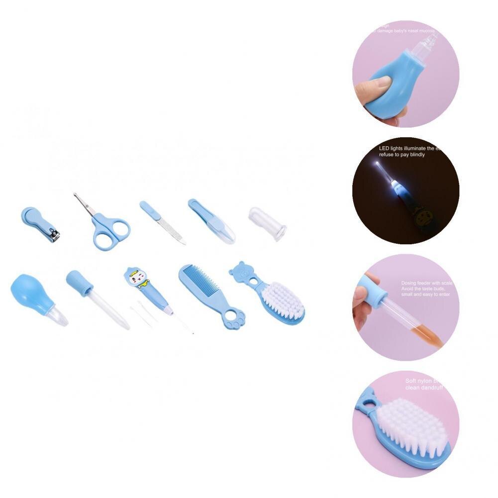 1 Set conveniente leggero facile da pulire Set per la cura della toelettatura multifunzionale a risparmio energetico Kit tagliaunghie per bambini