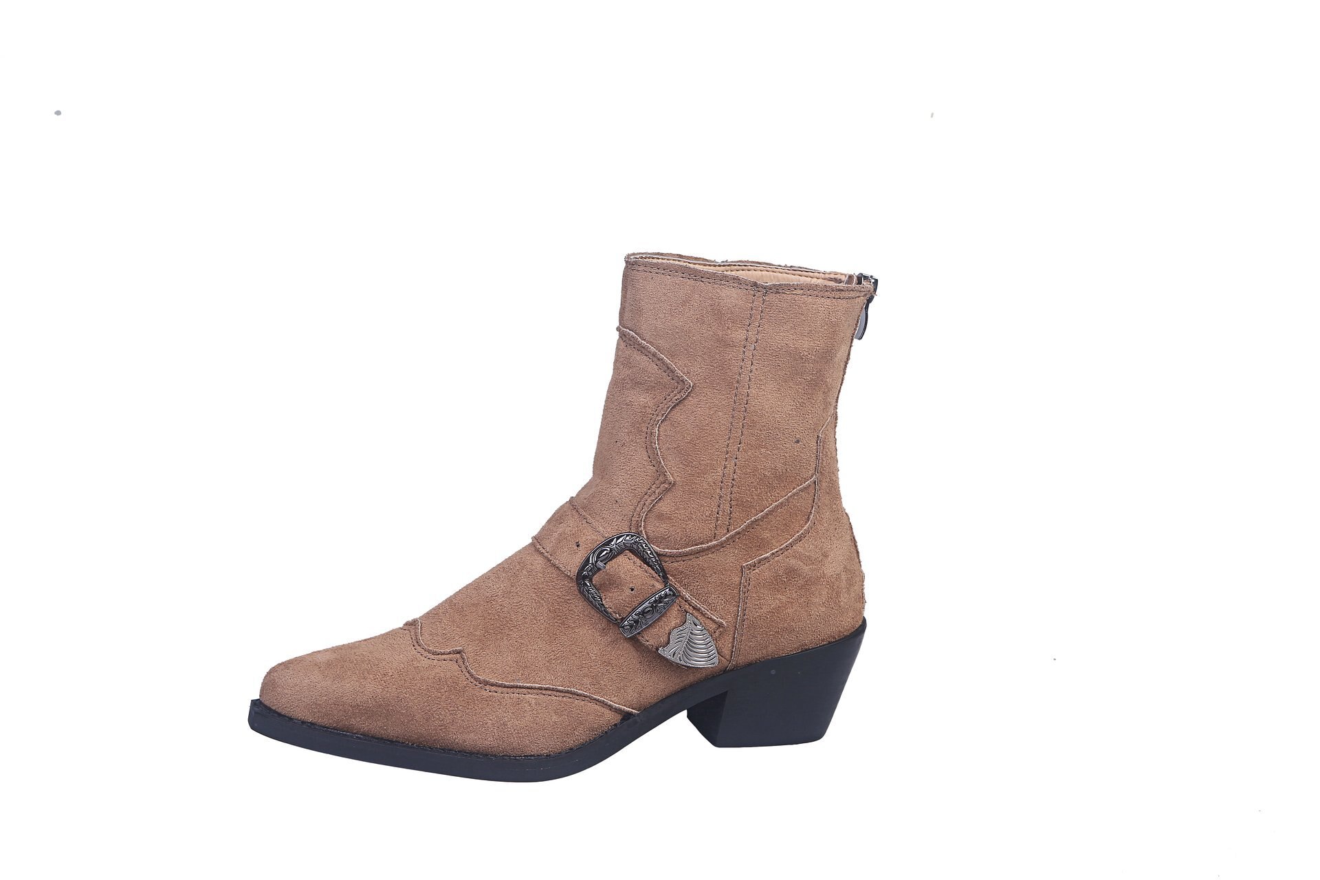 Dames laarzen herfst winter leren hoge hakken dames enkellaarsjes dames korte laarzen schoenen dames casual laarzen