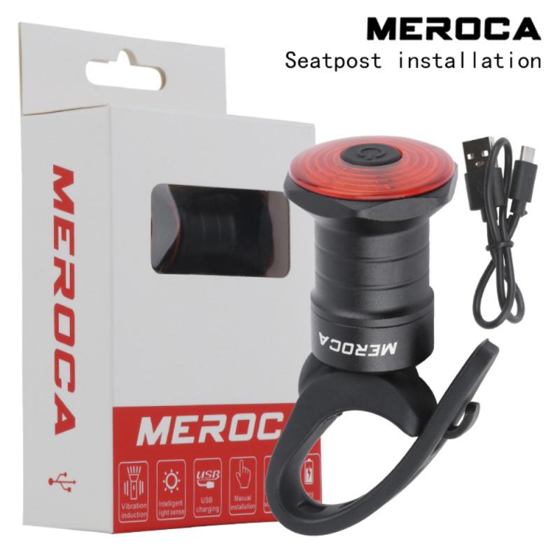 MEROCA WR15 Bicycle Taillights Intelligent Sensor ... – Grandado