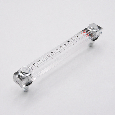 Hydraulic Oil Tank Level Gauge Oil Level Gauge Water Level Gauge XYW150 Ruler Acrylic: Gold