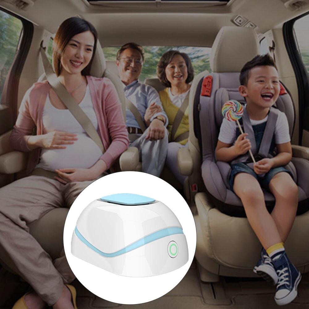 Generador de ozono O3, purificador de aire, recargable, portátil, eliminador de olores, esterilizador de desodorización para el refrigerador del coche, armario de zapatos