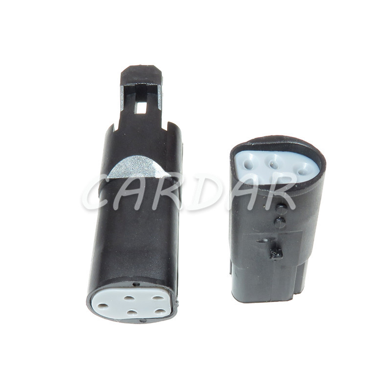 1 Set 5 Pin Auto Electric Connector Plug Wiring Harness Cable Waterproof Sockets