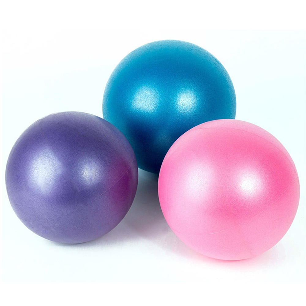 Yoga Ball Anti-Pressure Explosion-Proof 25 CM Diameter Yoga Exercise Gymnastics Pilates Yoga Balance Ball Gym Home Training