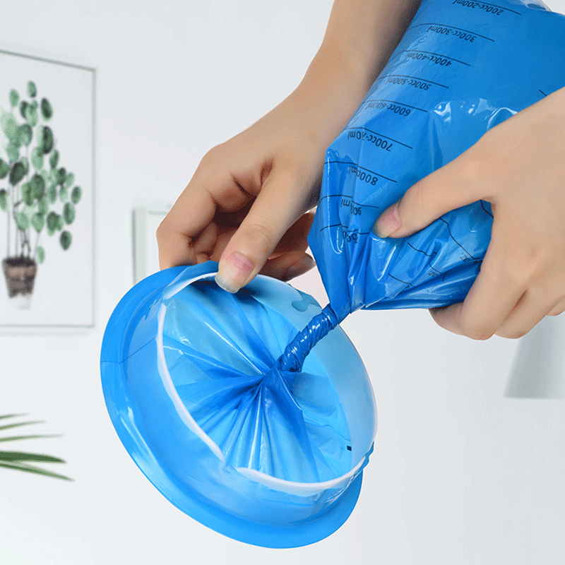 10 Stuks 1000 Ml Braken Zak Wegwerp Reizen Auto Vliegtuig Reisziekte Misselijkheid Braaksel Reiniging Zakken Emergency Braken Zak