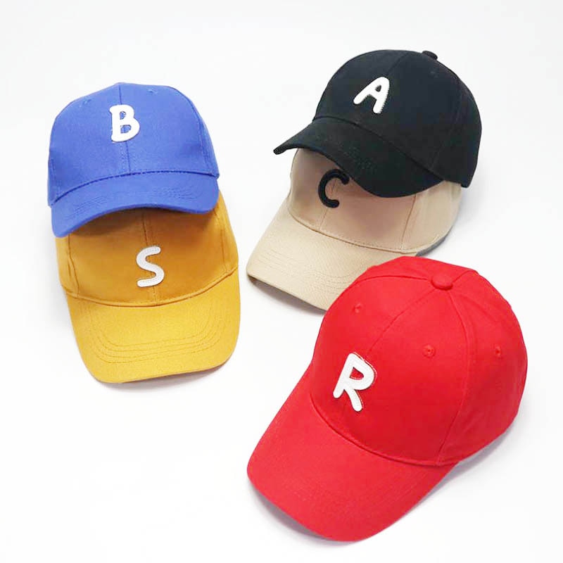 Doitbest Parent-child caps Spring Children Baseball Cap Boy Girls Embroidery letters Snapback adjustable Kid Hip Hop Hat Sun cap