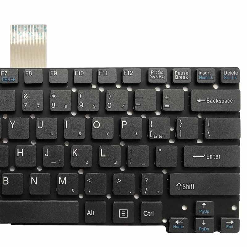 Us svart engelska ersätt laptop tangentbord för sony svt 13 svt 13 svt 131 a 11v svt 13117 ecs svt 131 a 11t svt 13128 ccs svt 13117 t13