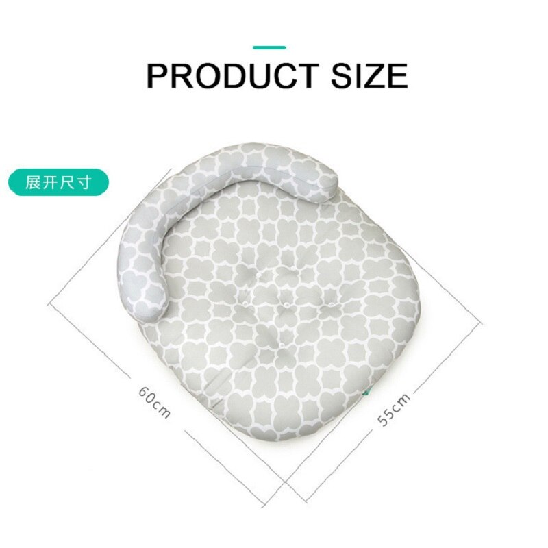 60CM Baby Multifunction Nursing Pillow NewBorn infant Travelling Anti-milking Milk Pillow Head Memory Cushion Sleeping Pillows