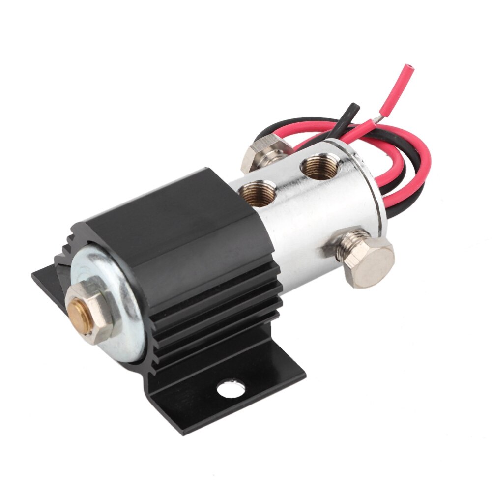 Brake Line Lock Black Stainless Steel electromagnetic brake lock control electric kit Works with 12-16 volt electric systems