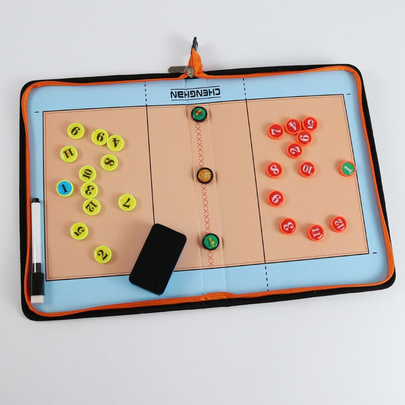 Soezmm Volleybal Magnetische Coaching Board Coach Tactiek Strategie Training Klembord