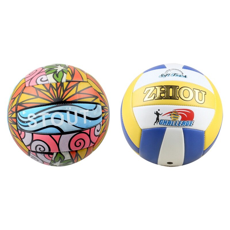 Volleyball Size 5 Soft Touch Sports Training Ball Adult Kids Beach Game Volley Game Indoor Training