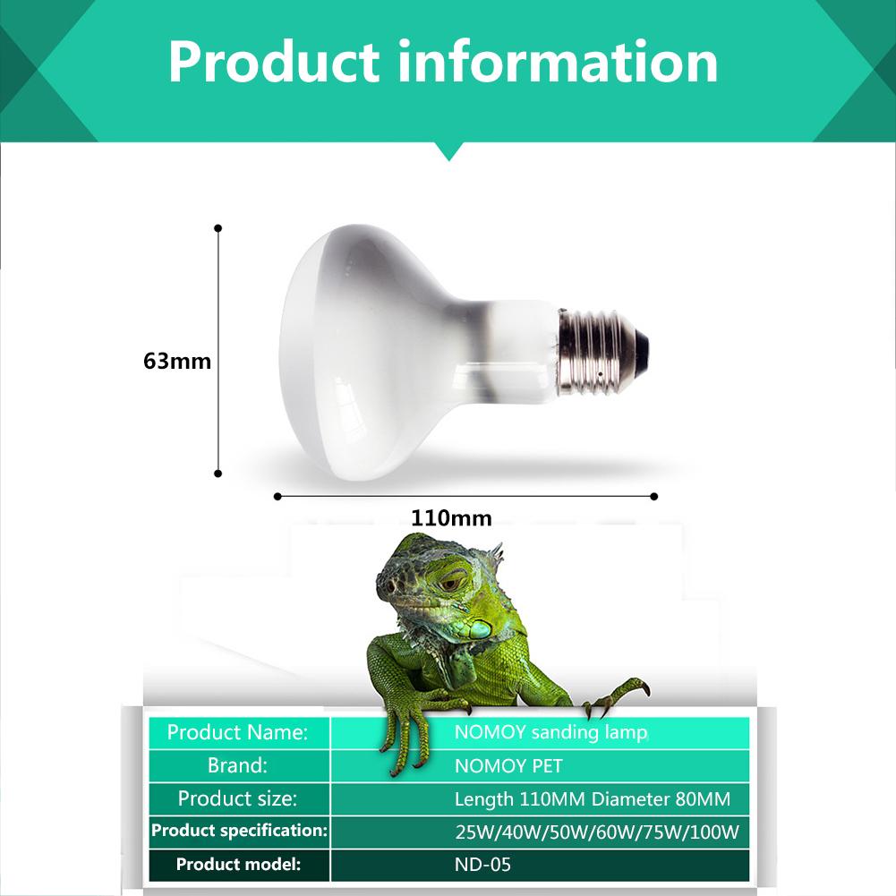 E27/E26 100W Verwarming Lamp Uva Led Licht Reptiel Infrarood Heater Schildpad Snake Lizard Huisdier Lamp Lamp AC220V