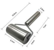 1 PC T bilden Edelstahl Teig rollen Stift Backen Kochen Werkzeug Rolle für Pasta Kekse Pizza und Teig PD 006: 02