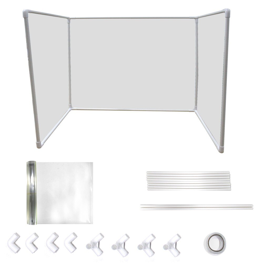 DIY Desk Partition Baffle Screen Anti-spray Transparent Isolation Board Protect Suitable among others as counter display