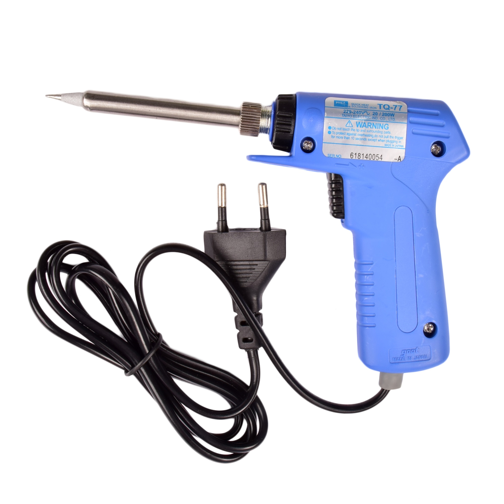 High power soldering iron TQ-77 Double power 220V fast heating soldering iron 20-200W internal heat repair welding tool