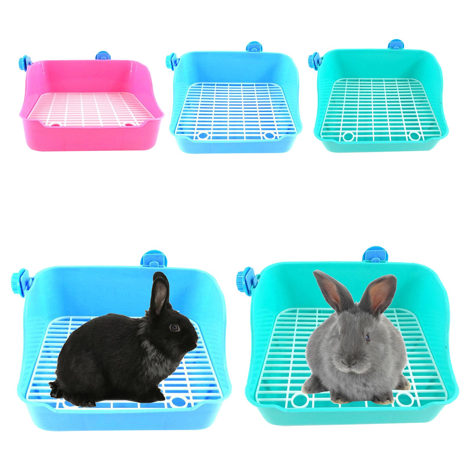 Pet Rabbit Chinchilla Guinea Pig Toilet Rabbit Toilet Dutch Pig Toilet Square Lace Big Rabbit Toilet