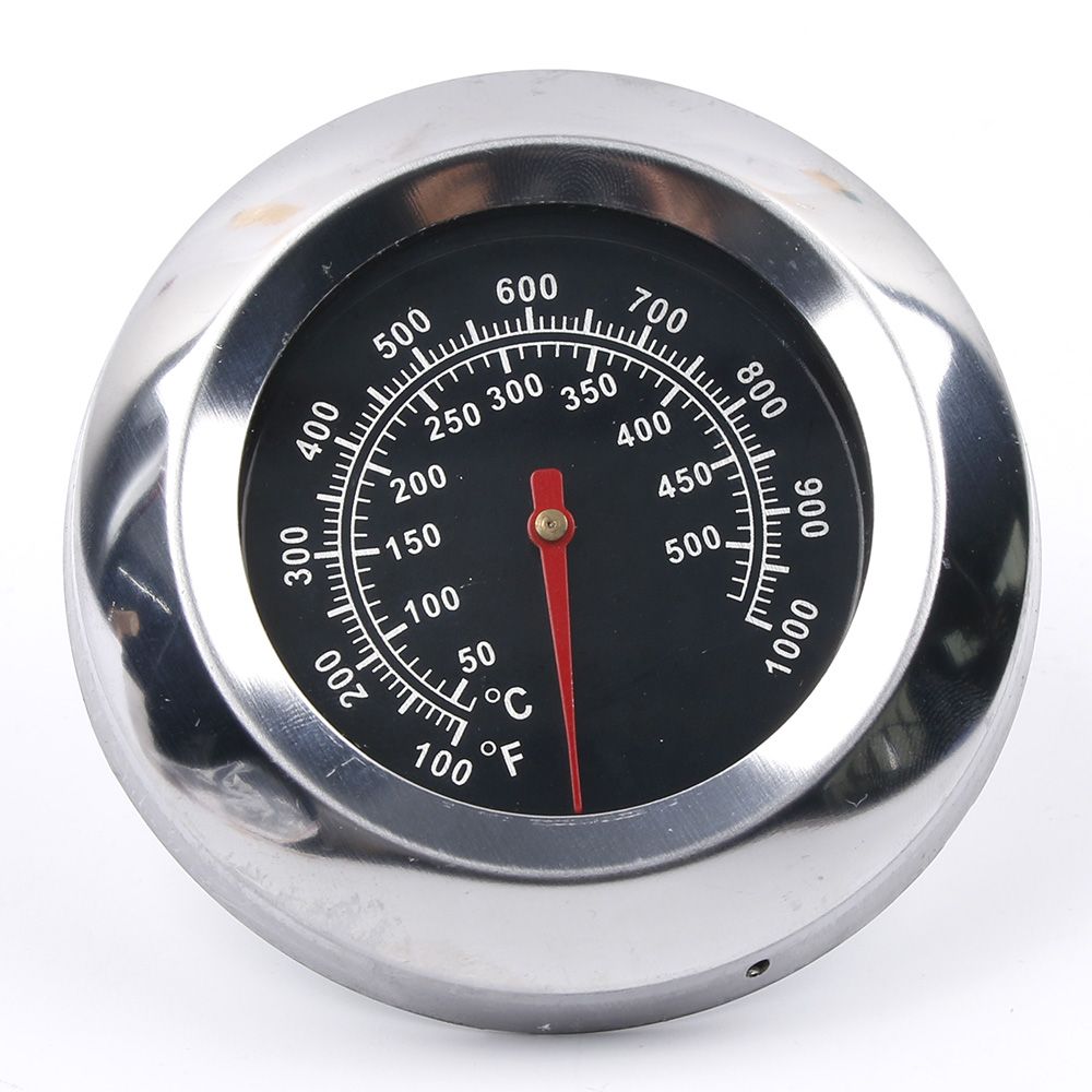 Termómetro para barbacoa de acero inoxidable, medidor de temperatura de cocina, 50 a 1000Fahrenheit, 1 unidad