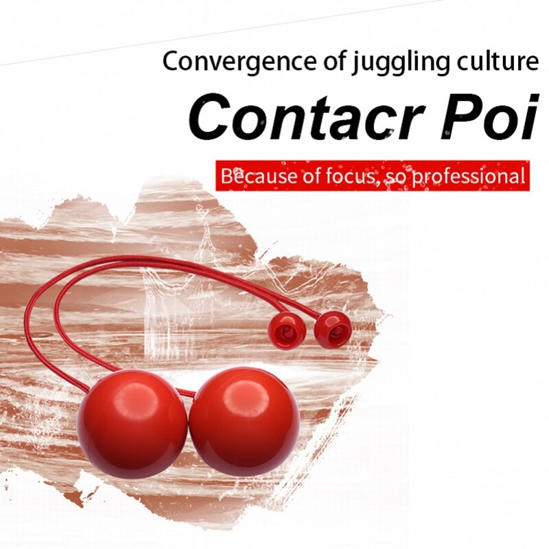 Outdoor Fitness Slinger Ballen Professionele Poi Jongleren Toss Bal Training Body Arm Rolling Coördinatie Spinballs Circus Props