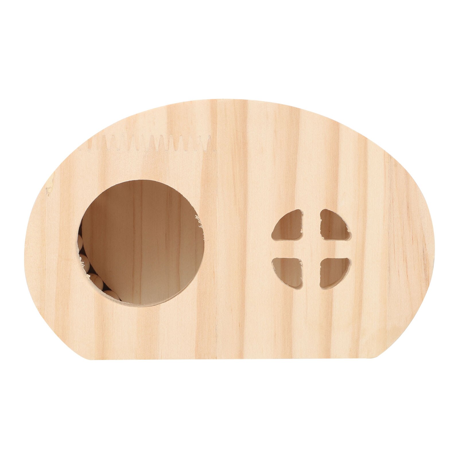 Rutine Kip Nest Houten Egel Verstopt Huis Kip Kooi Kip Fokken Doos: Default Title