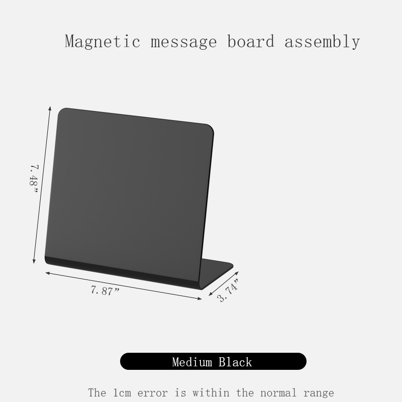 Blackboard Whiteboard Office multifunctional board Display blackboard message Blackboard mini board Drawing blackboard message: Brown