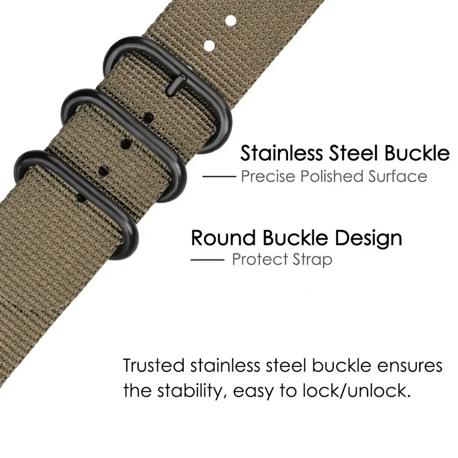 Correa de nailon tejido para Samsung Galaxy Watch, banda de tela Amazfit de 22mm, 20mm, 6, 4, 5, 44mm, Gear S3 Classic Active 2, 24mm, 18mm