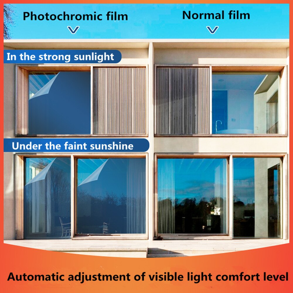 SUNICE Car Accessories Car Window Tint Sticker Film Sun Control Film VLT50%~34% Changed Nano Ceramic Film 99%UV Rej 0.5x6m