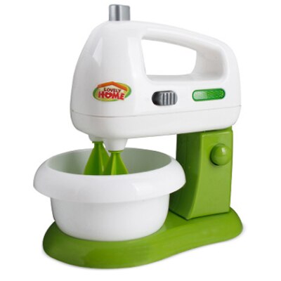 7 Types 1 Set Pretend Play Housekeeping Toy Simulation Vacuum Cleaner Cleaning Juicer Washing Sewing Machine Mini Clean Up Toy: C