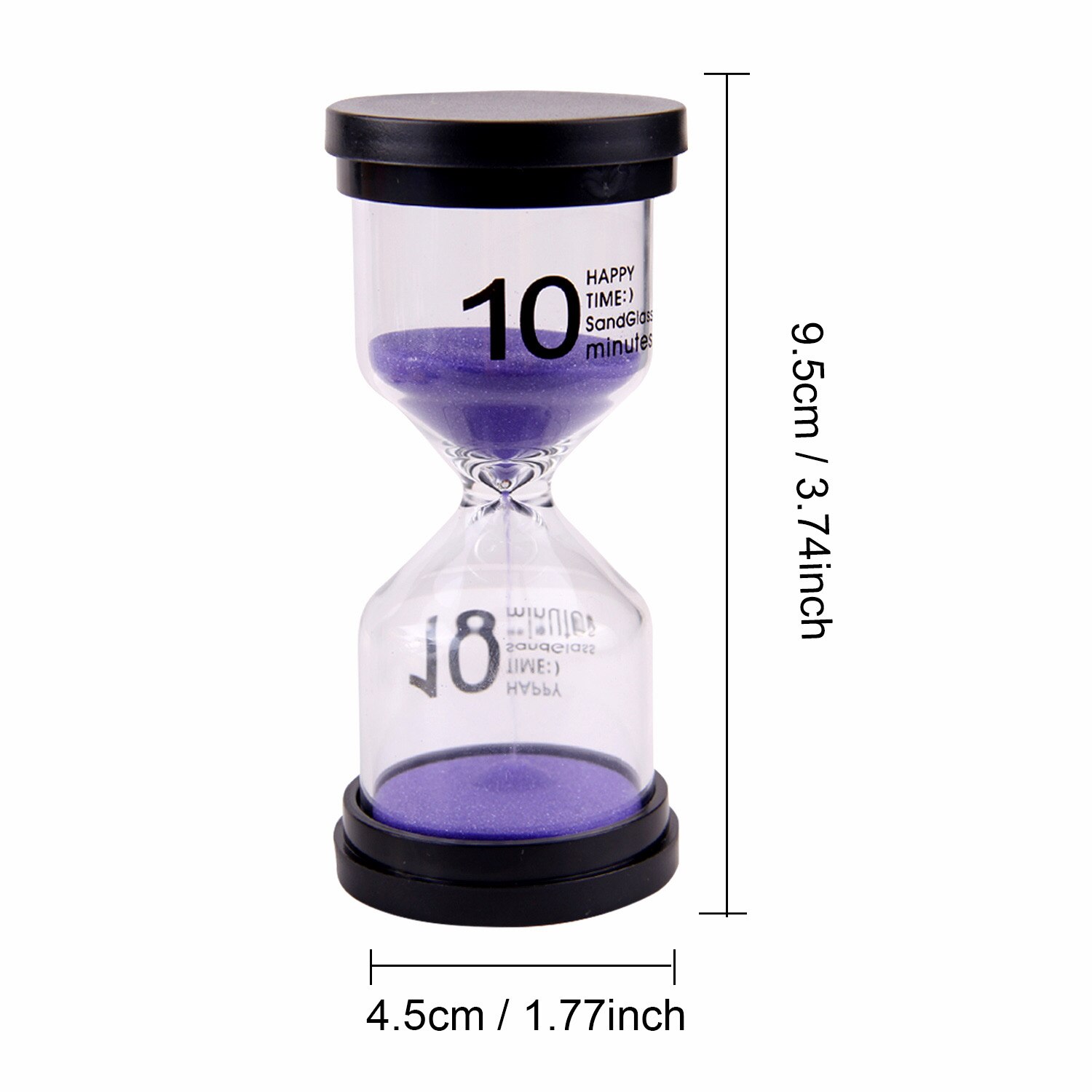 6 stücke Sanduhr Sand Uhr Timer Sanduhr 1 3 5 10 15 30 minuten für Weihnachten Party Favor Requisiten Hause dekor Weihnachten Zufällige Farbe