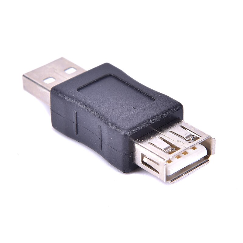 USB Adapter Converter Male to Female Connector Adapter USB Gadgets Black