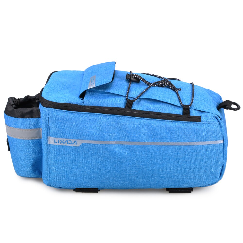 Lixada Geïsoleerde Kofferbak Koeltas Fiets Bagagedrager Opslag Bagage Tas Reflecterende Mtb Fietstas Schoudertas: Type A Blue