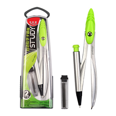 Maped Math Geometry Tools Study Compasses Available Lead/Pencil Drawing Compass Technical Precision Drawing Set Metal Durable: Auto-lead-compasses