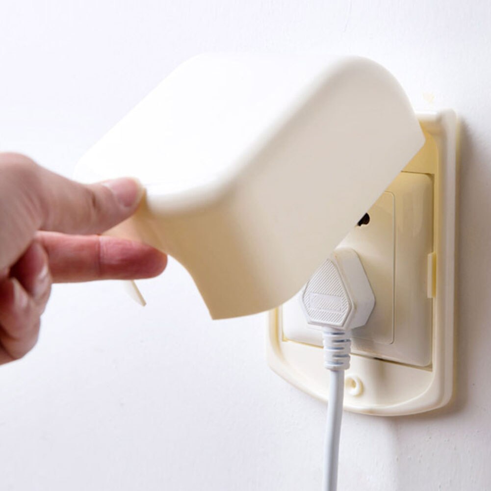 Baby freundlicher Feste Sicherheit Schalter Abdeckung Anti-elektrische Schock Schutz Schutz Universal- Leichte Kind Einzigen Stecker Tragbare