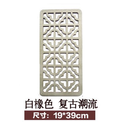 Chinese solid wood screen folding decoration partition hollowed hanging screen screen partition 19X39cm: 10