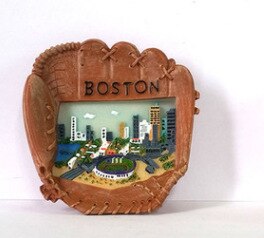 Verden reise suvenir kjøleskap magnet boston tyskland sveits gjøkur harpiks magnetisk kjøleskap klistremerke hjemmeinnredning: boston