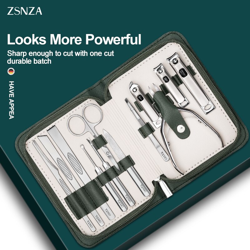 Foot Scraper Set Pedicure Pliers Nail Nippers Professions Manicure Ingrown Nail Scissors Cutter For Toenail Correction Tool Kit