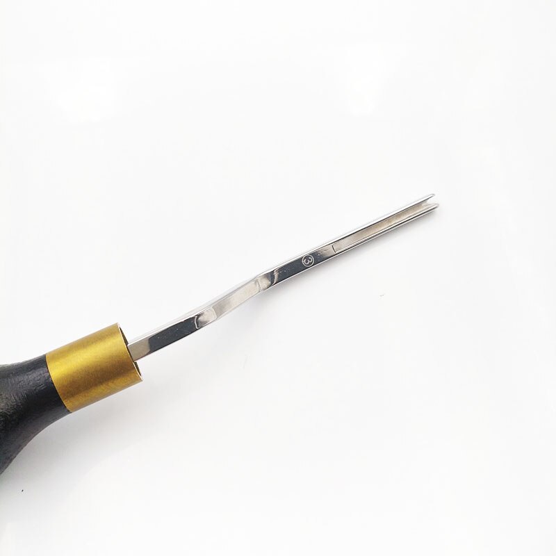 Herramienta biseladora de bordes de cuero, herramienta para biselar/pulir cinturones, herramientas de bricolaje de artesanía de cuero de acero de alto carbono, biselador de bordes