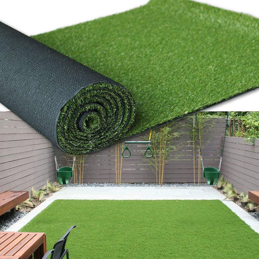 Artificial Grass Outdoor Garden Roll Artificial Lawn Carpet Simulation Outdoor Green Lawn For Garden Patio Landscape