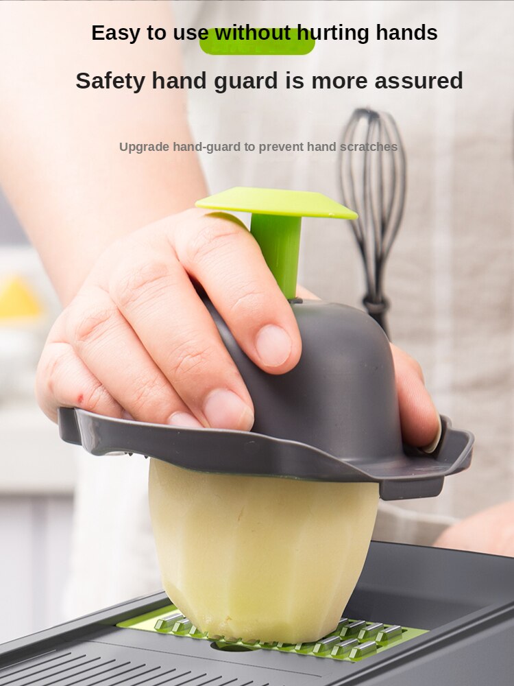 Multifunctional Vegetable Slicer Fruit Grater Cutter Peeler Potato Carrot Shredders Chopper Drain Basket For Kitchen Accessories