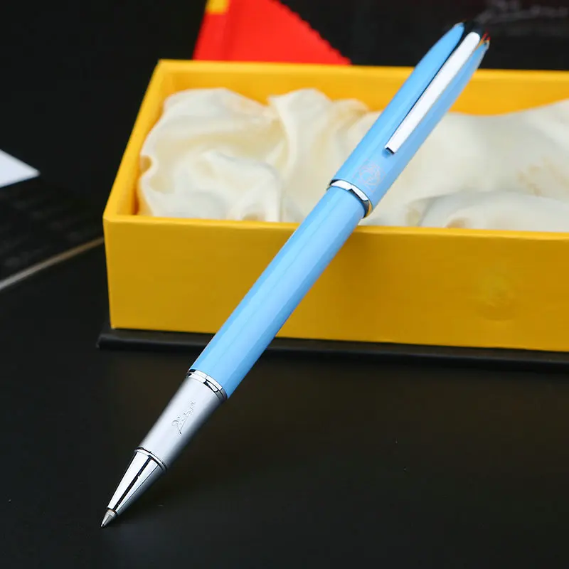 Picasso 916 Rollerball Pen Gelakt Oranje Zwart Kleurrijk Briefpapier School & Kantoor Schrijven: YELLOW