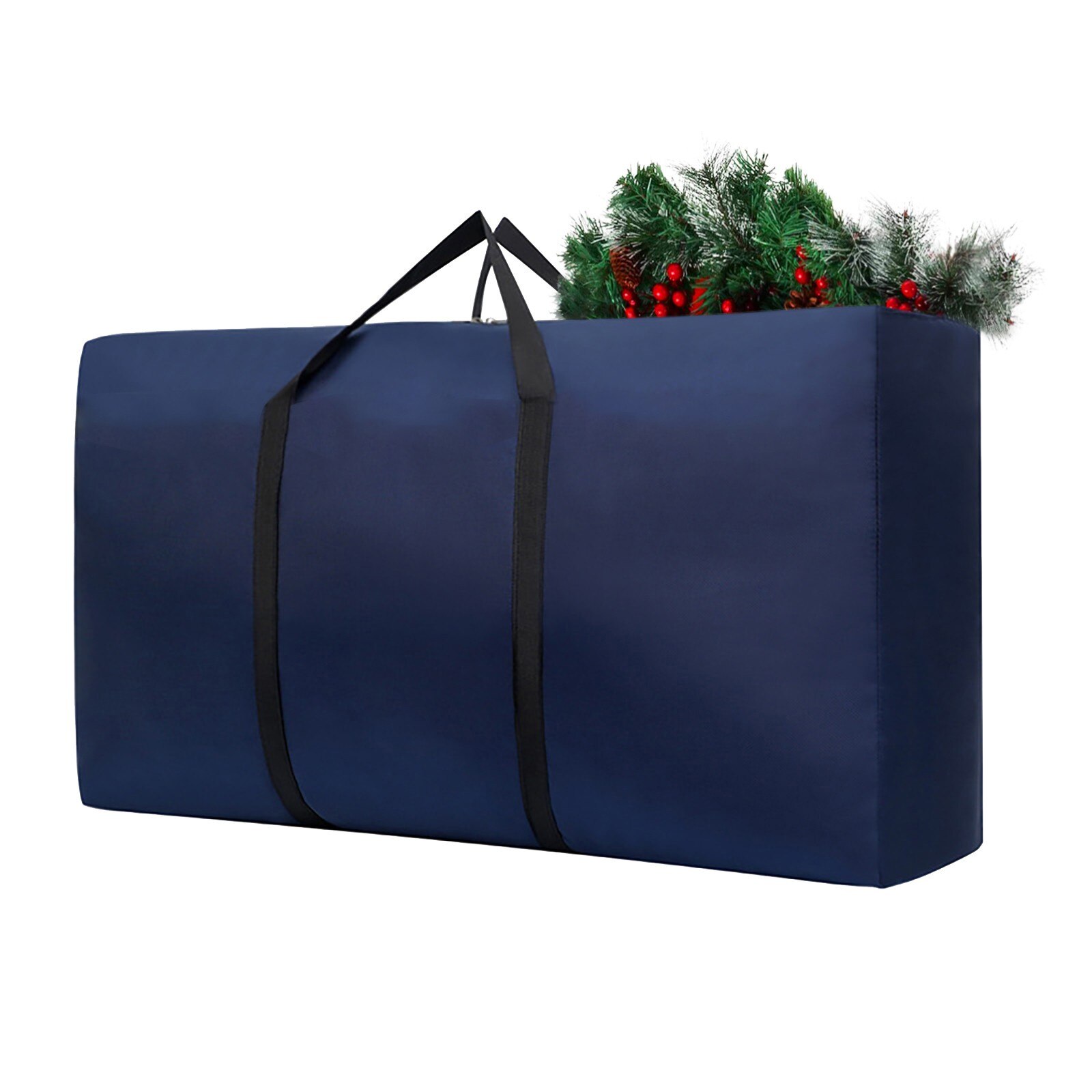 25# Durable Large-capacity Folding Christmas Tree Storage Bag With Zip Lock Poly Christmas Folding Handbag Сумка 21x14x6.5 Inch