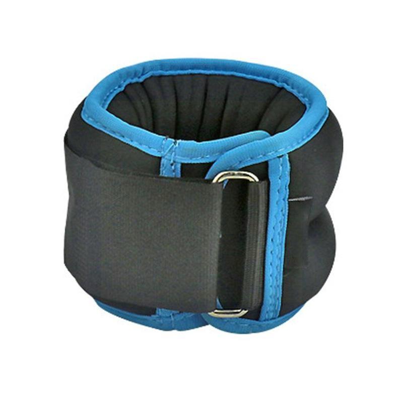 0.6kg/paio di pesi regolabili alla caviglia da polso in ferro sabbia borsa pesi cinghie con imbottitura in Neoprene per cinturino alla caviglia Fitness esercizio