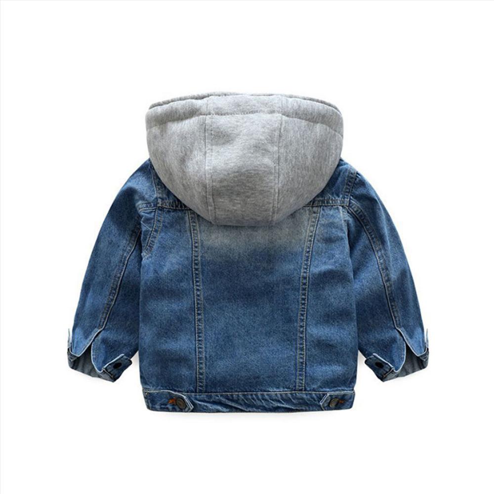 Autunno primavera bambini bambini giacca di jeans cappotti Casual cotone manica lunga abiti ragazzi ragazze Denim capispalla Costume 4 8 12 16 Y