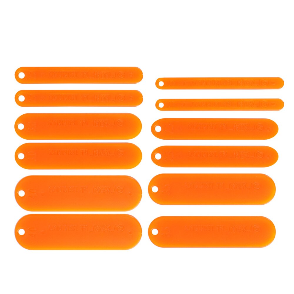 Outils de réparation de filets à poisson pratiques et durables, 12 pièces, navettes tricotées pour le tissage: Default Title