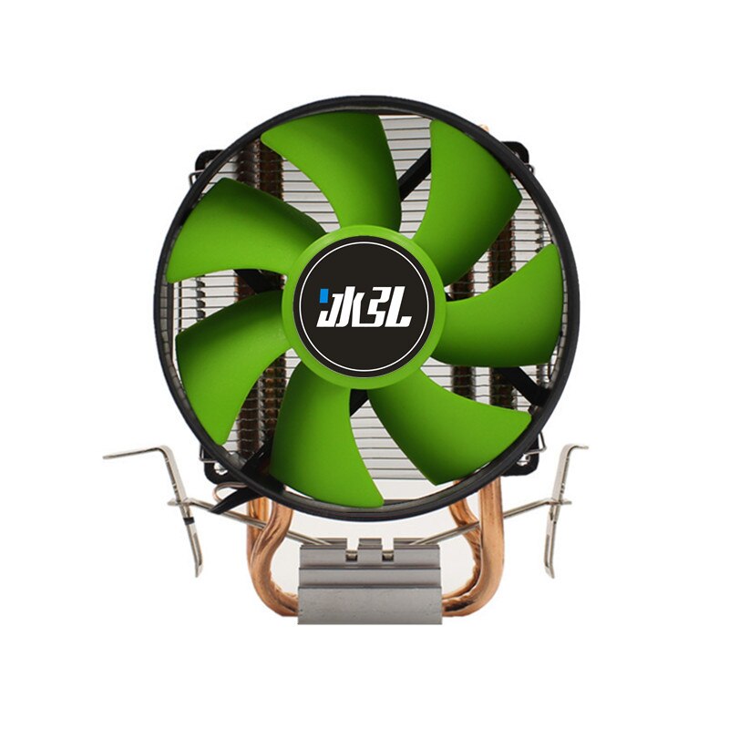BINGHONG Intel Amd CPU Cooler Radiator RGB Cpu Cooler fan Cooling 8cm 2 Heatpipe For 775 1366 1151 1155 Am2 Fm2