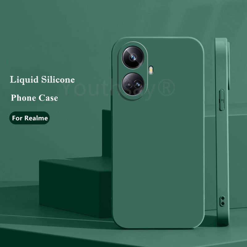 Pour Realme C55 Housse Realme C55 Coquille Funda TPU Souple En Silicone D'origine Étui Arrière Realme C55