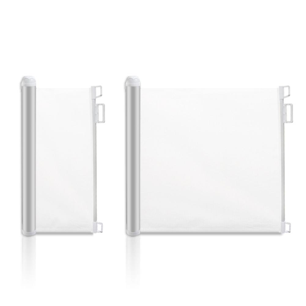 Retractable Baby Safety Gate Lightweight Durable Mesh Pet Dog Gate for doorways Stairs Hallways Indoor/Outdoor